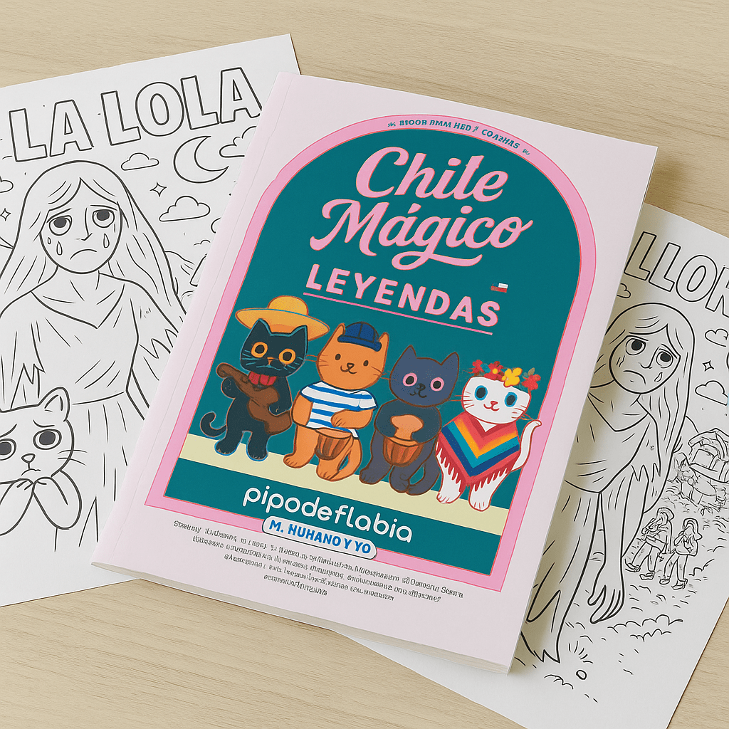 eBook PDF Chile Mágico: Leyendas Para Leer y Colorear