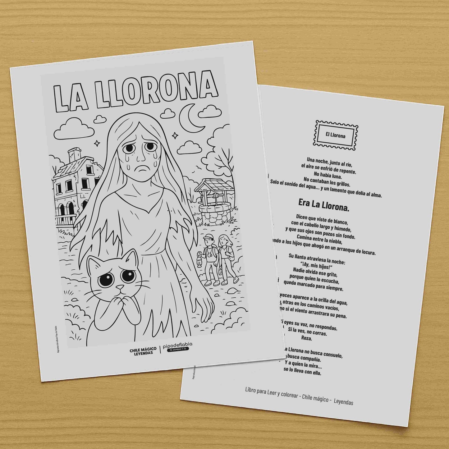 eBook PDF Chile Mágico: Leyendas Para Leer y Colorear