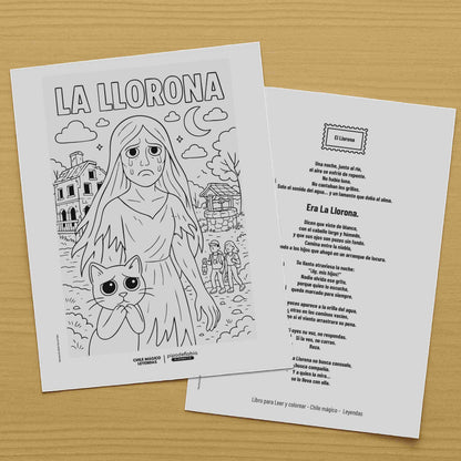 eBook PDF Chile Mágico: Leyendas Para Leer y Colorear