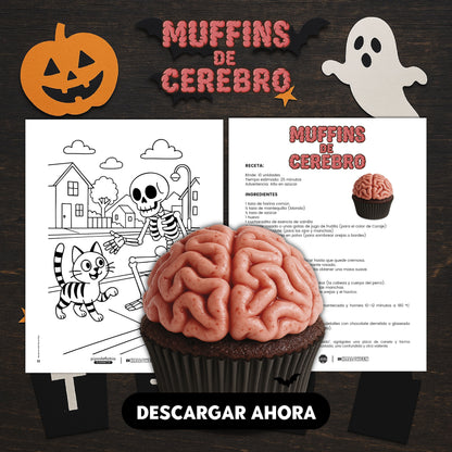 e-Book Premium Halloween: Cocina, Colorea y Disfruta el Terror con Sabor