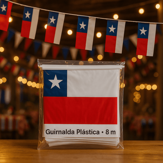 Guirnalda de Bandera 8 metros