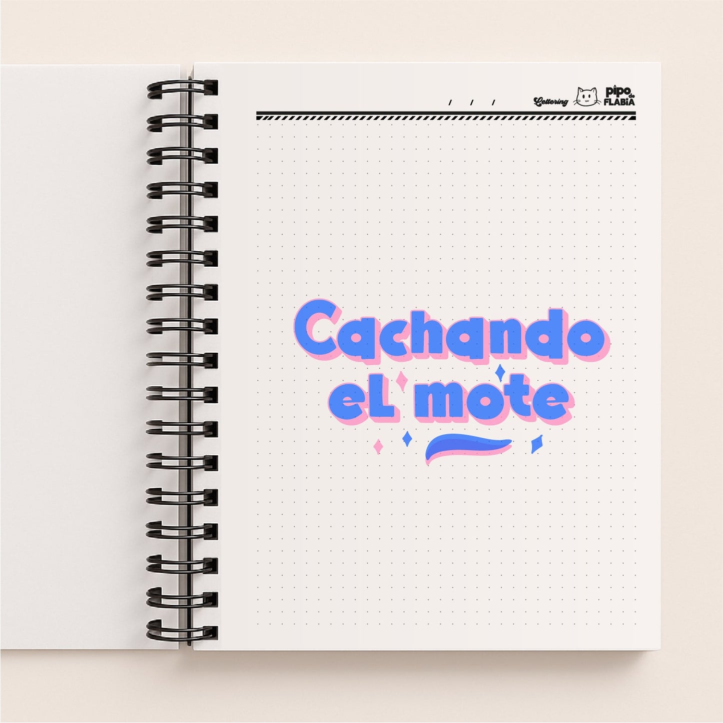 Cuaderno Lettering Chile – Pipo de Flabia