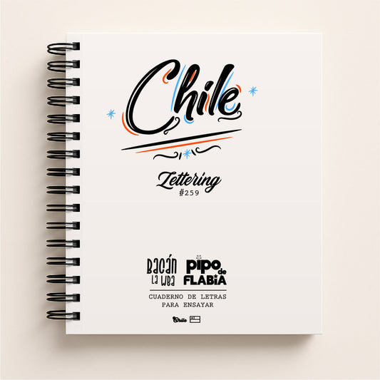 Cuaderno Lettering Chile – Pipo de Flabia