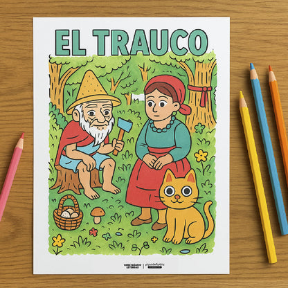 eBook PDF Chile Mágico: Leyendas Para Leer y Colorear