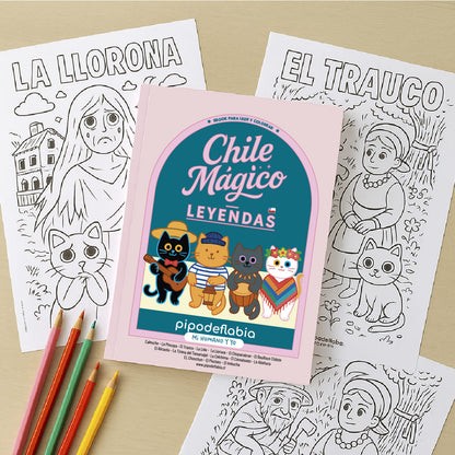 eBook PDF Chile Mágico: Leyendas Para Leer y Colorear