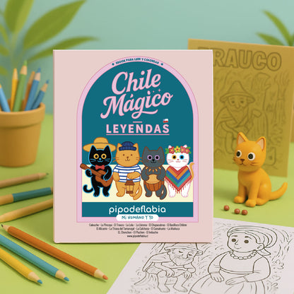 eBook PDF Chile Mágico: Leyendas Para Leer y Colorear